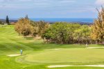 Spacious lanai with views of the golf course & ocean